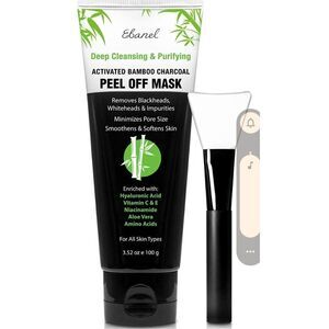 Charcoal Peel Mask w Application Brush. 3.52oz. NIP